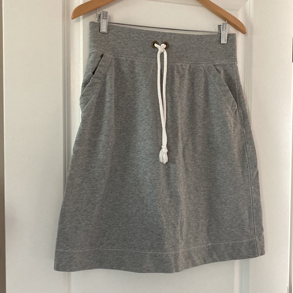 J. Crew small skirt gray pockets casual - Picture 3 of 8